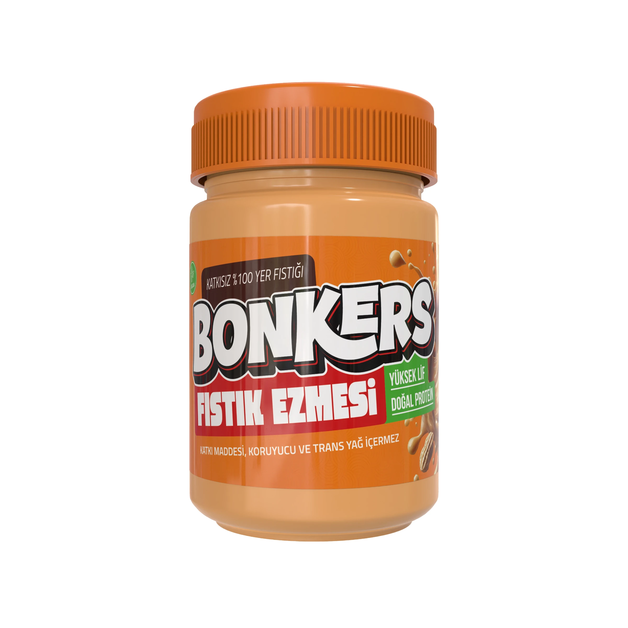 Bonkers Sade Fıstık Ezmesi