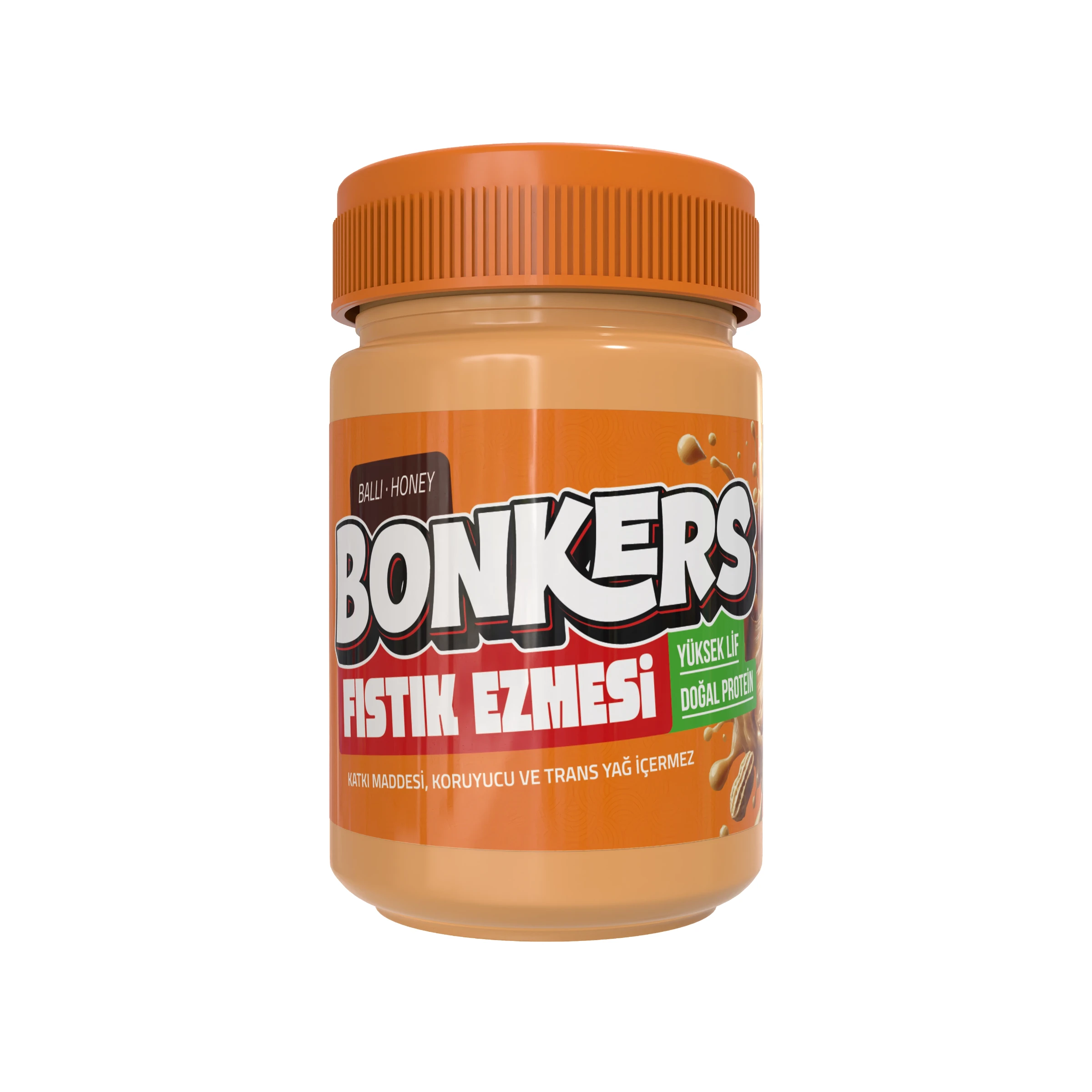 Bonkers Ballı Fıstık Ezmesi